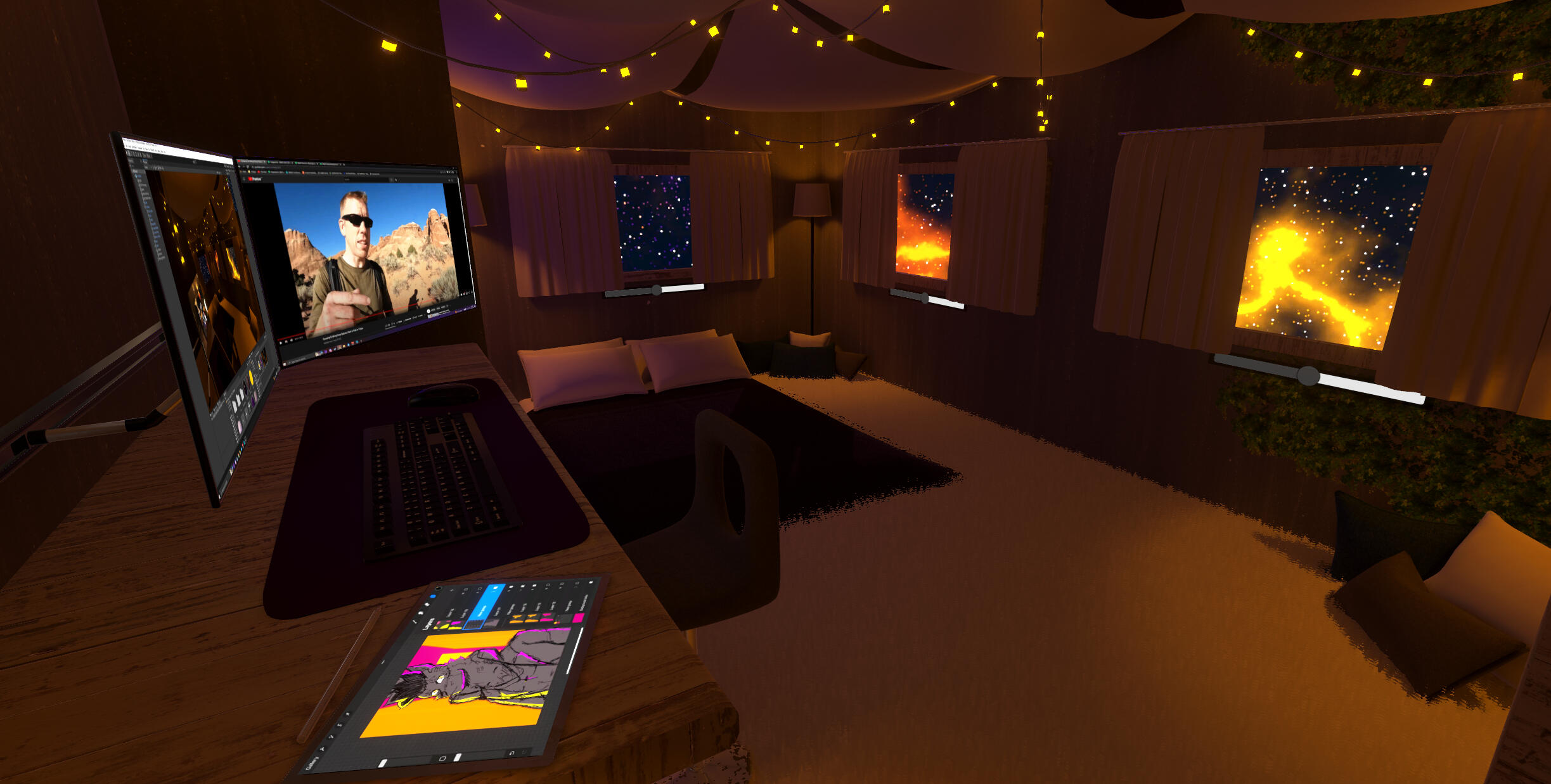 Cozy Room Vrchat World