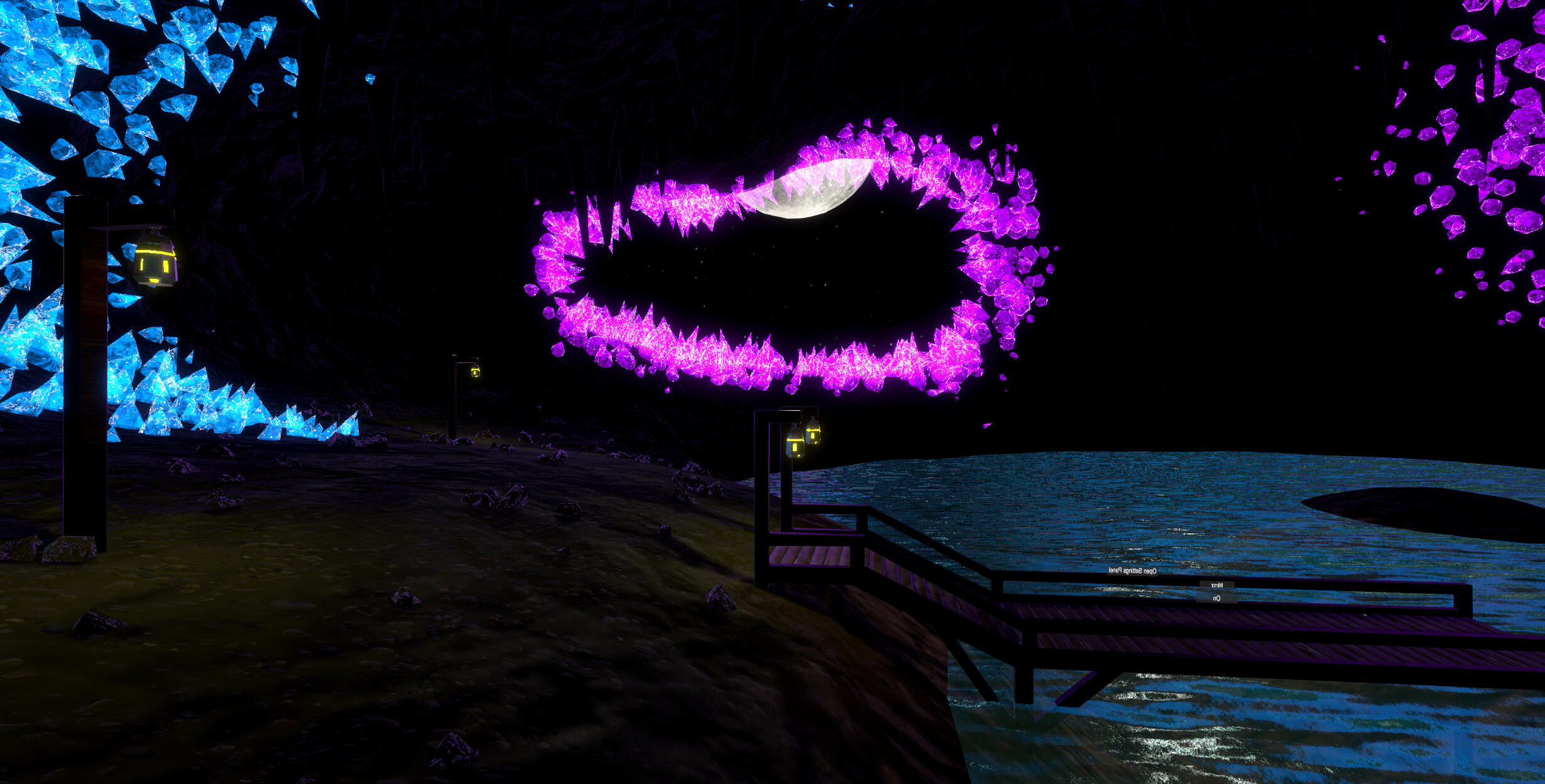 Crystal Caverns vrchat world